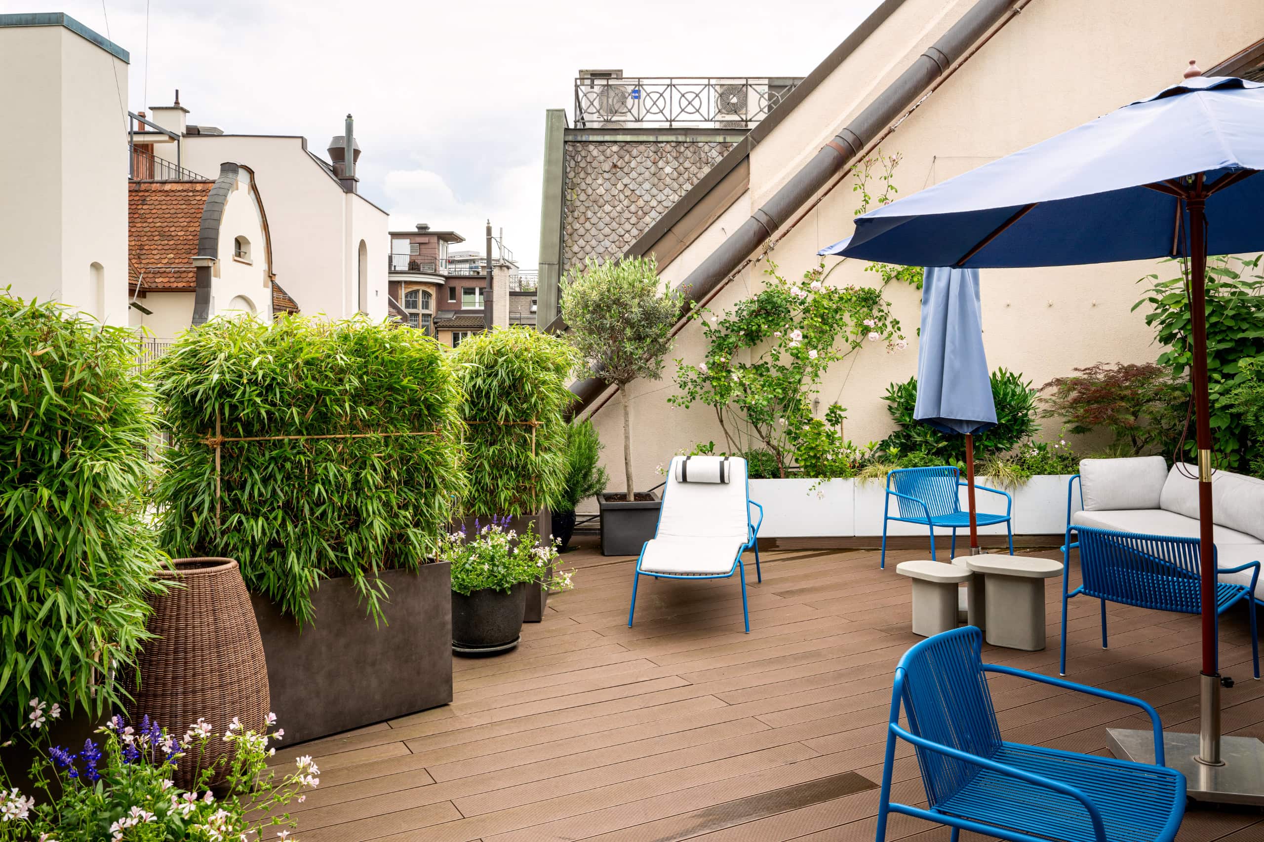 Dachterrasse - Hotel City Zürich